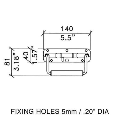 Penn Elcom Surface Handle H1052K