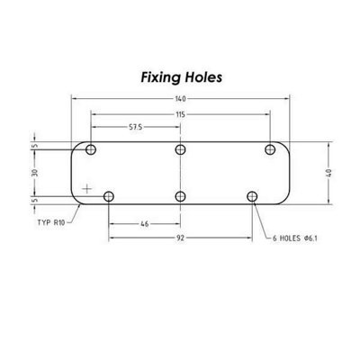 Penn Elcom Surface Handle H1052K