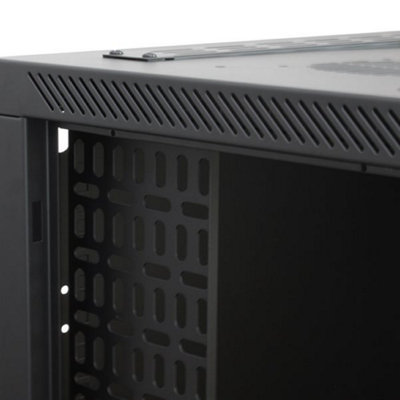 Penn Elcom Wall Mount Rack Enclosure 12U 450mm/17.72 Inch Deep M6 Rack ...