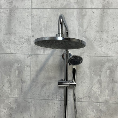 Penrith Groutline Tile Effect Shower Panel 1.2m Pack 2 x 2.6m x 60cm