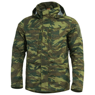 Pentagon Hurricane Shell Jacket Greek Lizard size Medium