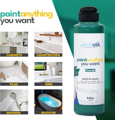 PENTAUSA All in One Paint - Waterproof Multi Surface Paint for Bathroom ...