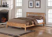 Pentre Single 3ft Oak Hardwood Bed Frame