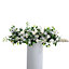 Peony Rose Wedding Aisle Flowers Artificial Silk Row Decor 100 x 35 cm