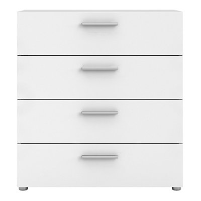 Pepe Chest of 4 Drawers in White