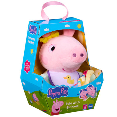 Hasbro - Peppa Pig Knuffel Kleine Zusje Evie 3 | Carrefour België