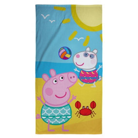 Peppa Pig Catch Panel Cotton Beach Towel