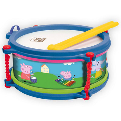 Peppa Pig Drum Musical Percussion Instrument Educational Toy Easy-to-use