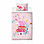 Peppa Pig Duvet Cover Pillowcase Quilt Single Fairy Magic Childrens Bedding Set