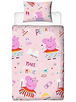 Peppa Pig Magic Single Duvet Cover Set