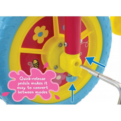 Peppa Pig My First 2 in 1 10 Training Bike DIY at B Q