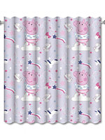 Peppa Pig Sleepy 72'' Curtains