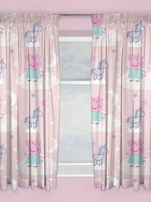 Peppa Pig Stardust 54'' Curtains