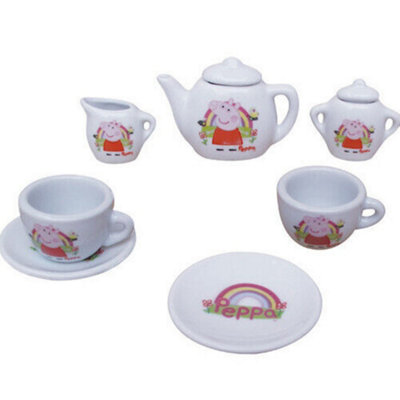 Peppa pig store porcelain tea set