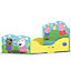 Peppa Pig Toddler Bed, Yellow, Blue, 70x140, Childs