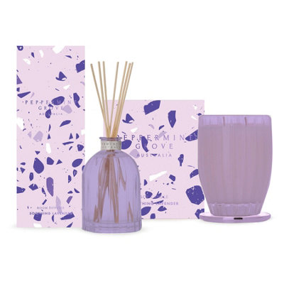 Peppermint Grove Scented Candle & Diffuser Set 370g/350ml