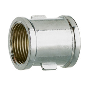 PEPTE 1/2 Inch Pipe Coupling Female Thread Connection Screwed Fittings Muff