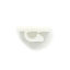 PEPTE 100 x Nylon Self Adhesive Cable Clips 28x28mm White
