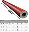 PEPTE 100cm Short Straight Piece 22mm Pipe Red Insulation Lagging Wrap 6mm Thick Foam