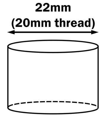 PEPTE 20mm Female Faucet Tap Aerator Spout Nozzle Reductor M20 30-60% Water Saving - 3
