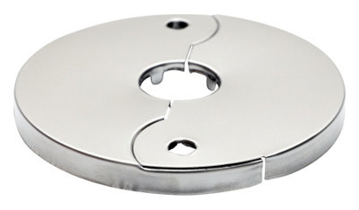 PEPTE 21mm (1/2") Split Two-Piece Collar Chrome Plated Steel Valve Hole Cover Tap Rose - 3