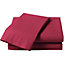 Percale Fitted Valance Berry (King)
