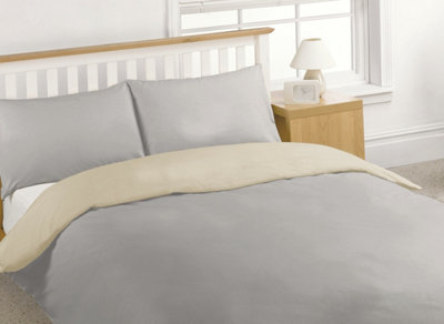 Percale Reversible Polycotton Quilt Cover