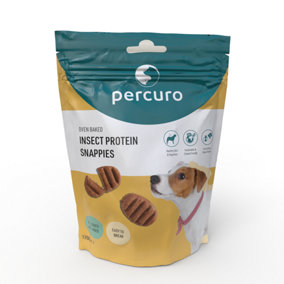 Percuro Insect Snappies Oven Baked Dog Treats 120g