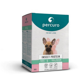 Percuro Puppy Small/Medium Breed Dry Dog Food 2kg