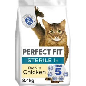 Perfect Fit Cat Complete Dry Adlt Sterile Chicken 2.8kg