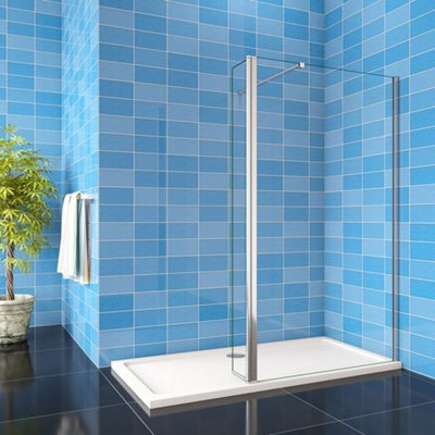 Perfect Sanitary 1000x1900mm Walk In Wet Room Shower Enclosure Screen ...