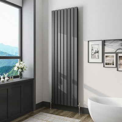Perfect Sanitary Rads 1800x544mm Double Anthracite Flat Panel Tall ...