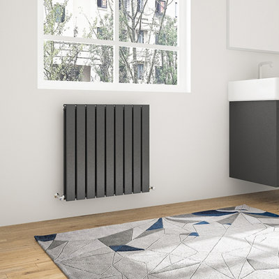 Perfect Sanitary Rads 600x612mm Double Anthracite Flat Panel Tall ...
