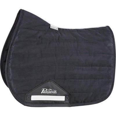 Performance Comfort Suede Horse Saddlepad Black (15in - 16.5in) Price Comparisons | Compare The Build