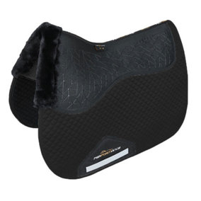 Performance Fusion Horse Saddlecloth Black (17in - 18in)