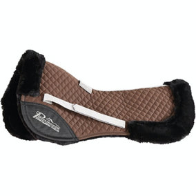 Performance Horse Half Pad Brown (15in - 16.5in)