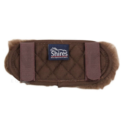 Shires SupaFleece Marron Numnah Shires Performance SupaFleece - Taille Full - Marron - Alternative Peau De Mouton équitation Confort Séchage Rapide