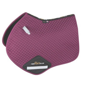 Performance Jump Horse Saddlecloth Plum (15in - 16.5in)