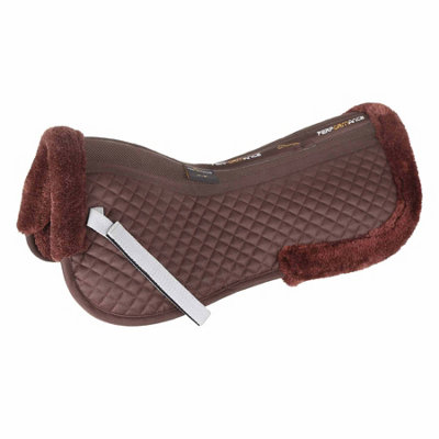 Performance Lined Horse Half Pad Brown (17in - 18in) Price Comparisons | Compare The Build