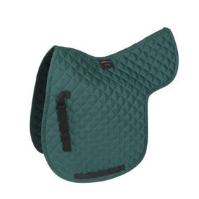 Performance Lite Horse Numnah Green (15in - 16.5in)