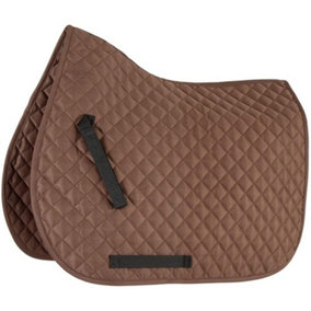 Performance Lite Horse Saddlecloth Brown (15in - 16.5in)
