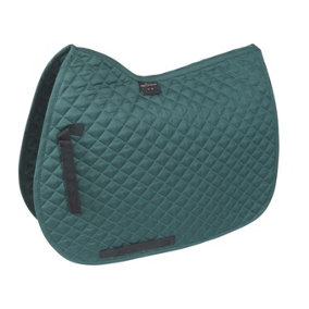 Performance Lite Horse Saddlecloth Green (15in - 16.5in)