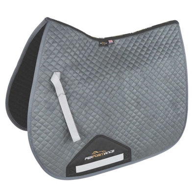 Performance Suede Horse Saddlecloth Grey (17in - 18in) Price Comparisons | Compare The Build