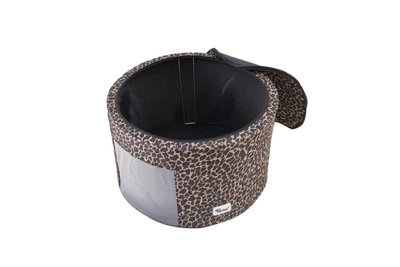 Periea 'Abby' Round Home Storage Boxes with Zip Lids, Front Window ...