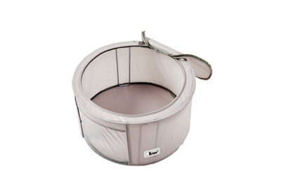 Periea 'Abby' Round Home Storage Boxes with Zip Lids, Front Window ...