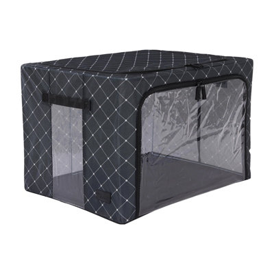 Periea Beau Folding Collapsible Stackable Fabric Home Storage Boxes ...