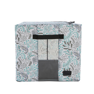 Periea Beau Folding Collapsible Stackable Fabric Home Storage Boxes ...