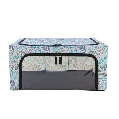 Periea Beau Folding Collapsible Stackable Fabric Home Storage Boxes ...