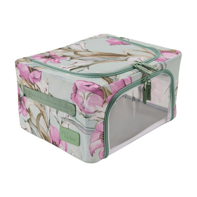 Periea Beau Folding Collapsible Stackable Fabric Home Storage Boxes ...