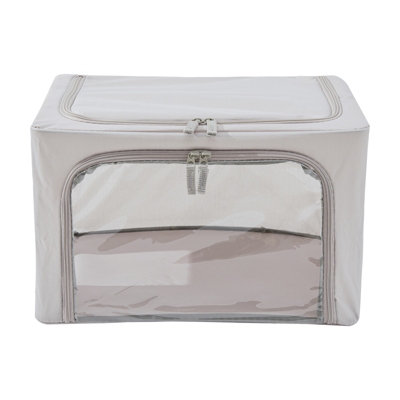 Periea Beau Folding Collapsible Stackable Fabric Home Storage Boxes ...